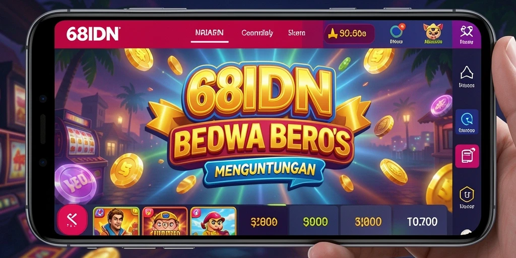 Gameplay Slot yang menarik di 68IDN dengan tema beragam.