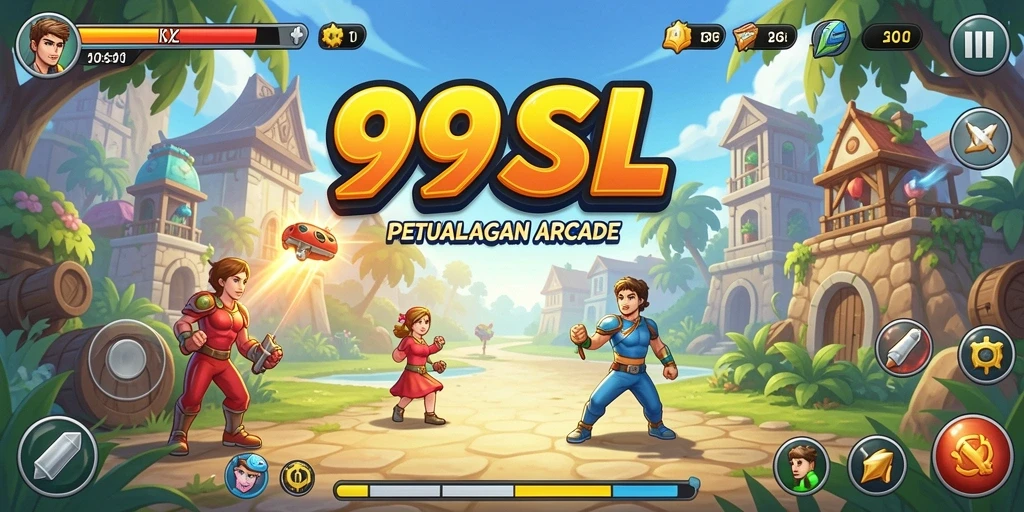 Tampilan gameplay seru di 99SL dengan berbagai tantangan.