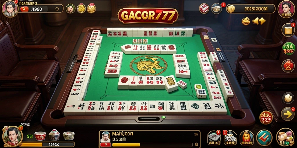 Tampilan menarik gameplay Mahjong GACOR777 dengan grafis cerah.