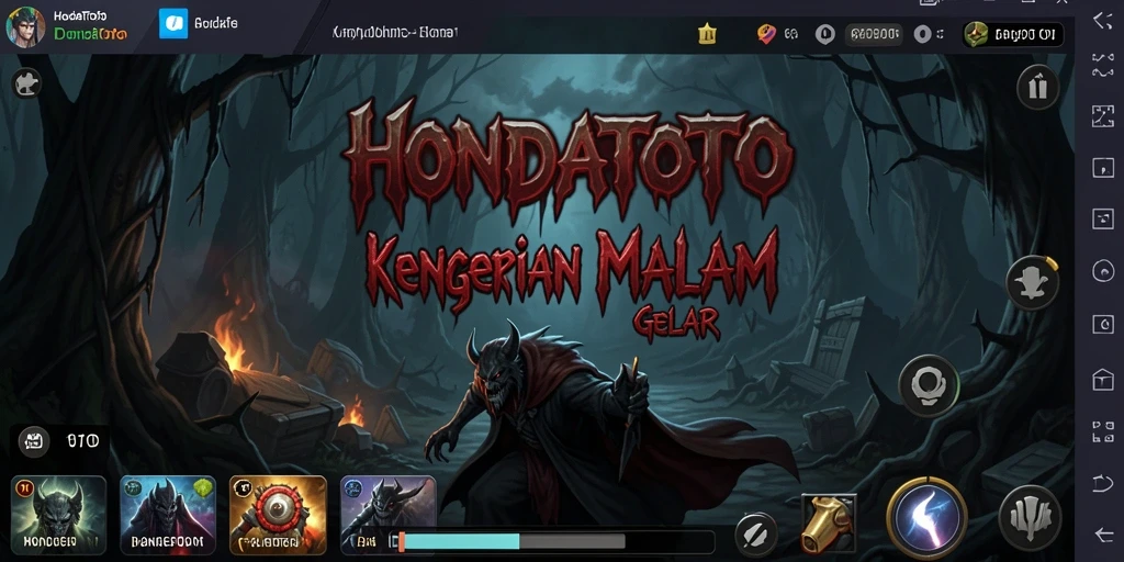 Screenshot dari gameplay HONDATOTO yang mencekam dan menegangkan.