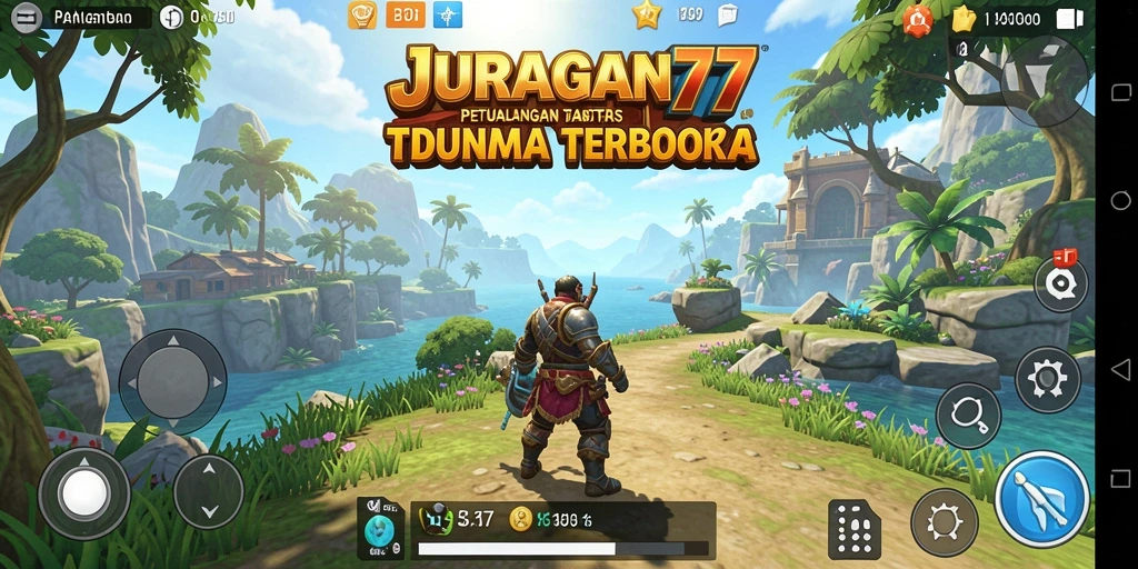 Tampilan gameplay JURAGAN77 yang menakjubkan dalam dunia terbuka.