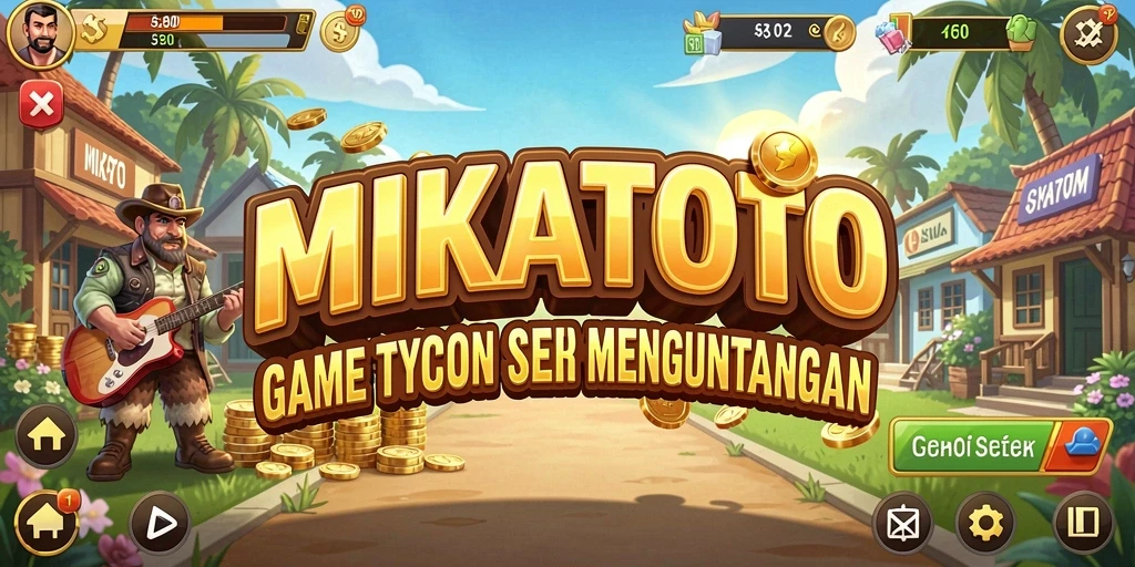 Tampilan gameplay MIKATOTO yang menarik dan interaktif.