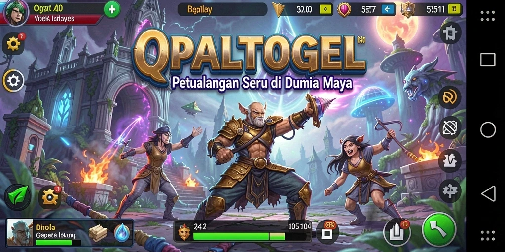 Tampilan gameplay seru OPALTOGEL yang menarik dan penuh petualangan.
