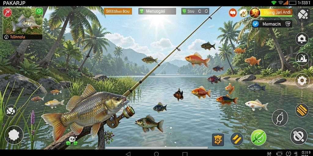 Tampilan gameplay PAKARJP yang memukau dan menarik.