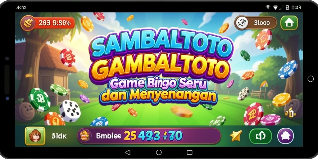 Tampilan gameplay menarik dari SAMBALTOTO saat bermain Bingo.