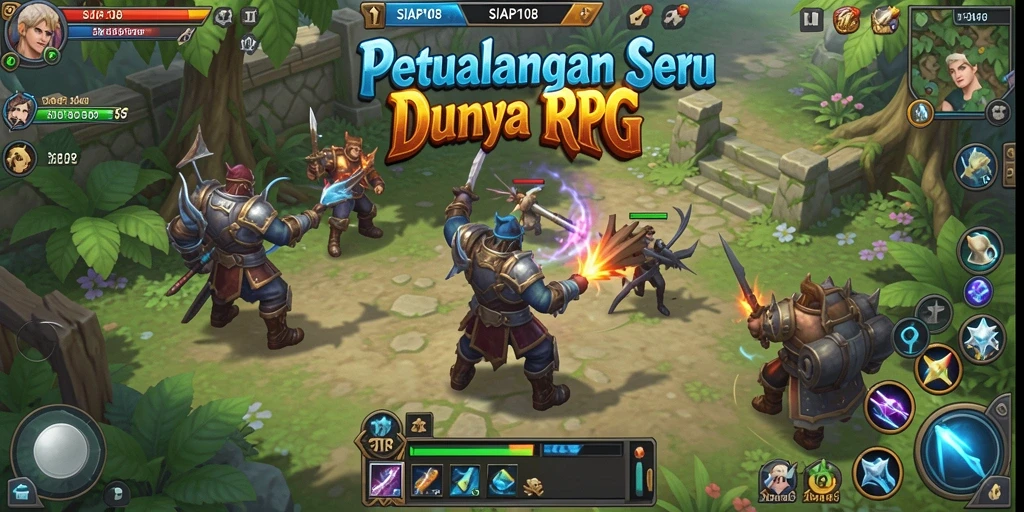 Tampilan menarik dari gameplay <strong>SIAP108</strong> yang penuh aksi RPG.