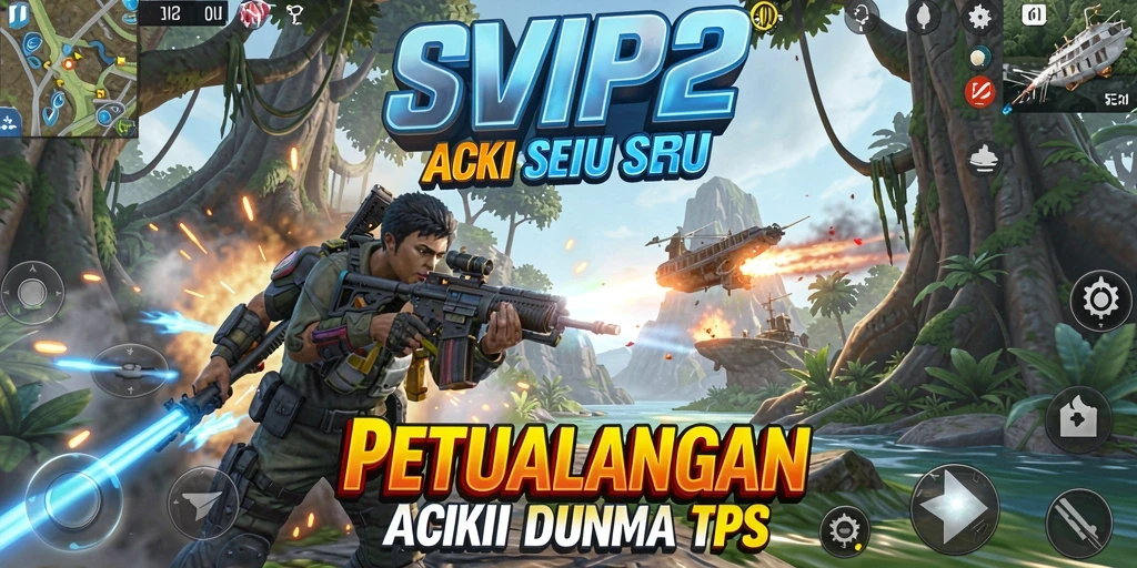 Screenshot utama SVIP2 menampilkan gameplay seru dan menegangkan dari TPS.