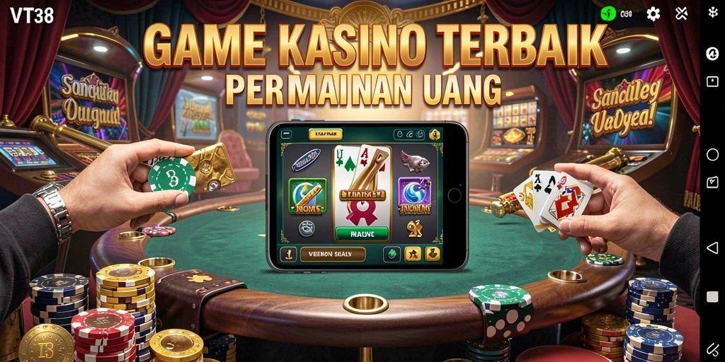 Screenshot VT38 menampilkan gameplay seru dengan grafis Kasino yang mengagumkan.
