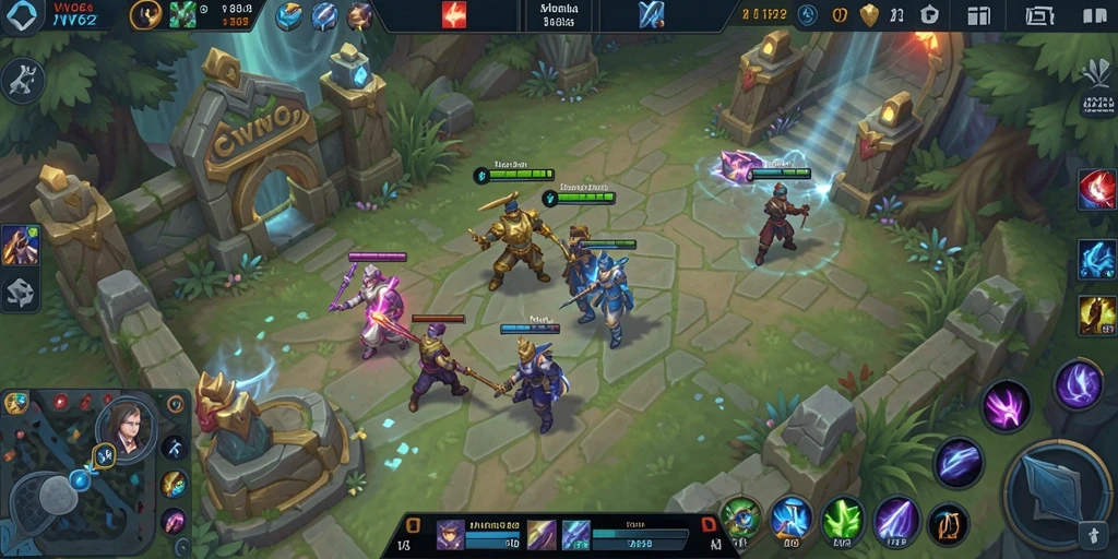 Tangkapan layar dari gameplay seru VV62 yang penuh aksi.